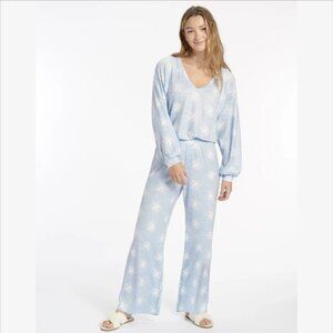 SPLENDID - Zaria V-Neck Wide Leg Pajama Set - Size M